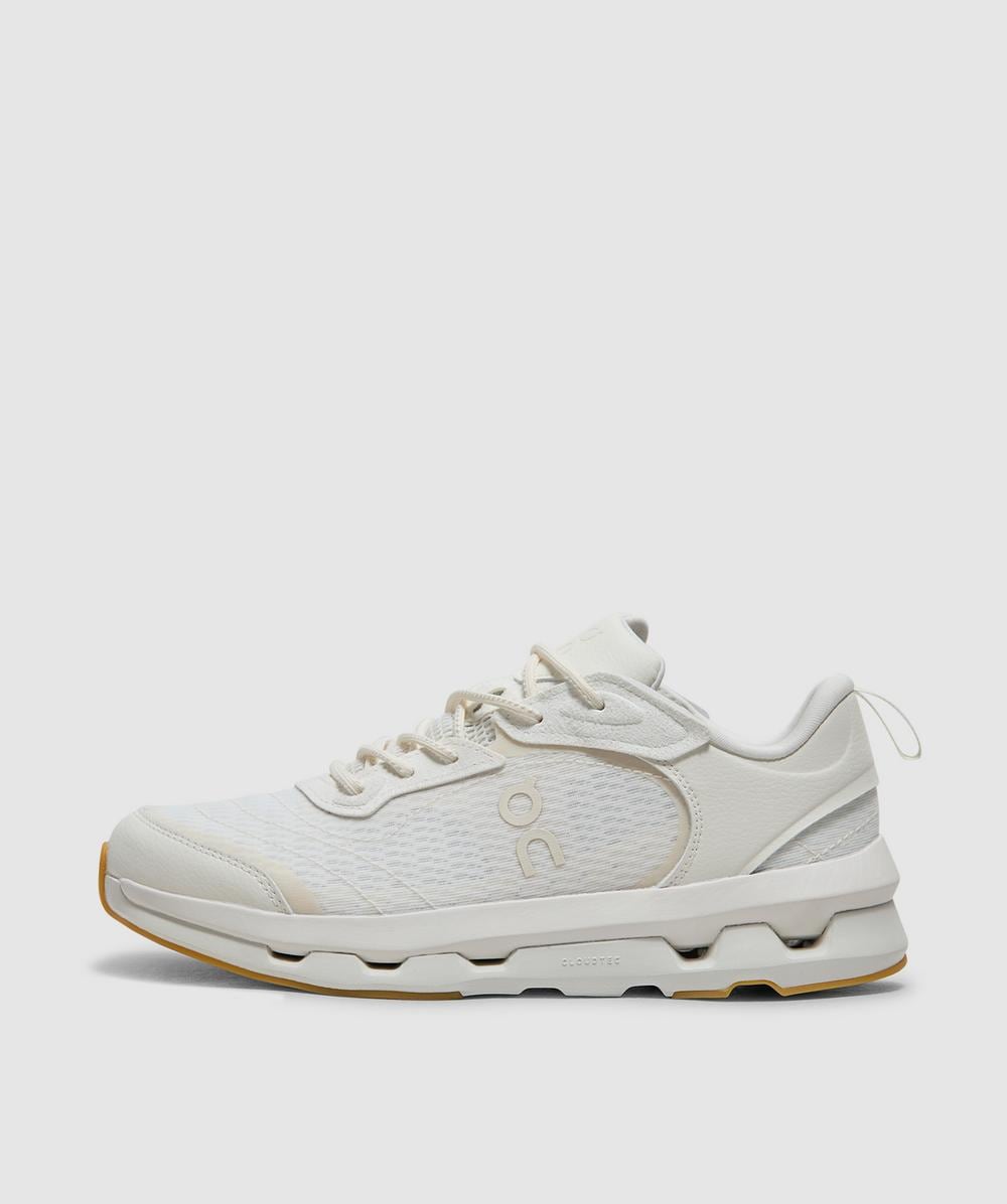 On Men's White Cloudzone Moon Sneaker (Ivory - Ivory - 6) - Size 6