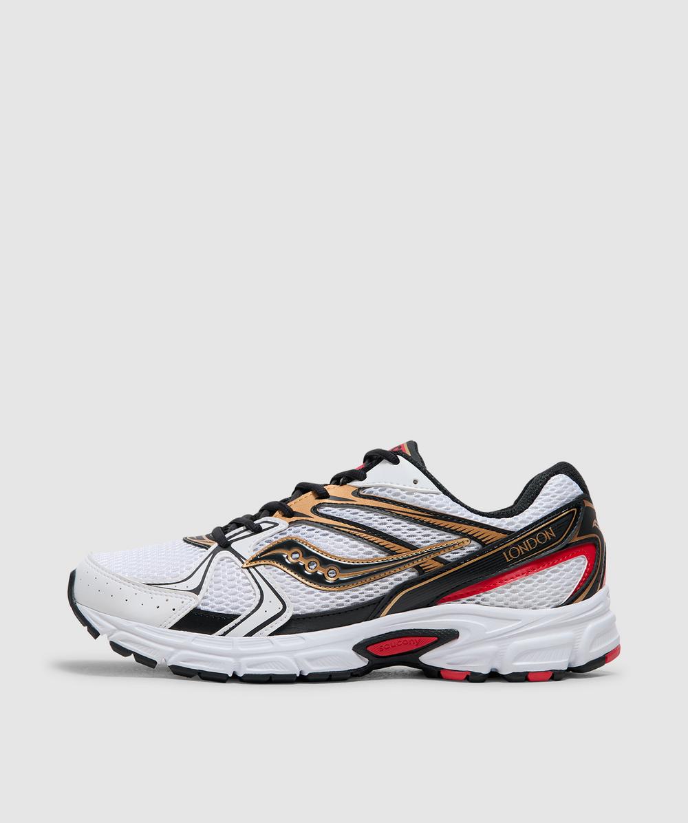 Saucony Ride Millenium Sneaker (White/Black - 12) - Size 12 - Men's, Unisex