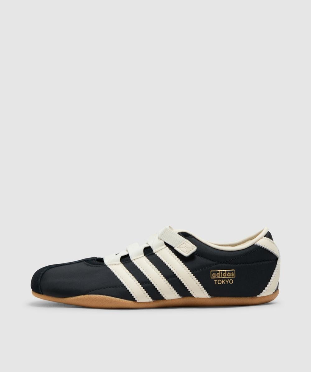 Adidas Women's Black Tokyo Mj Sneaker (Core /Cream White/Gold Met. - 4) - Size 4