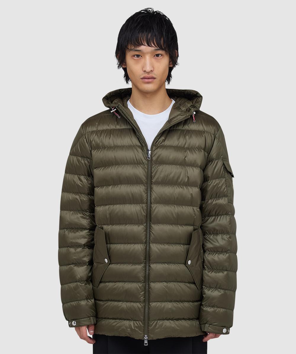 Moncler Oahu Down Parka Jacket (Khaki - 5) - Size 5, Male