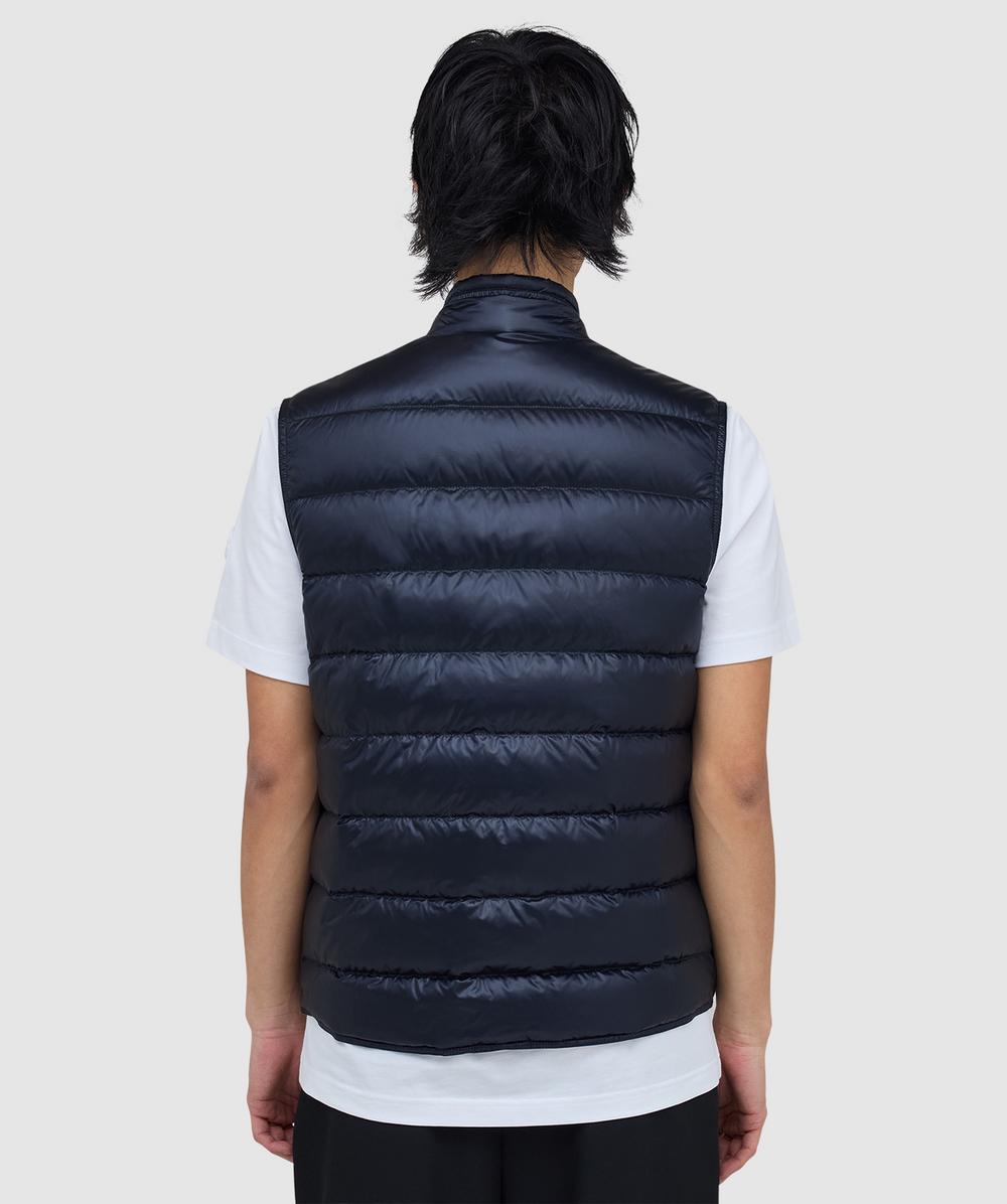 Moncler Gui down vest | NAVY | SEVENSTORE