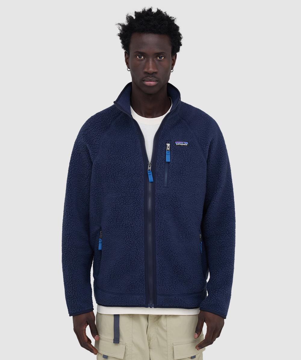 Patagonia Retro Pile Jacket In Blue