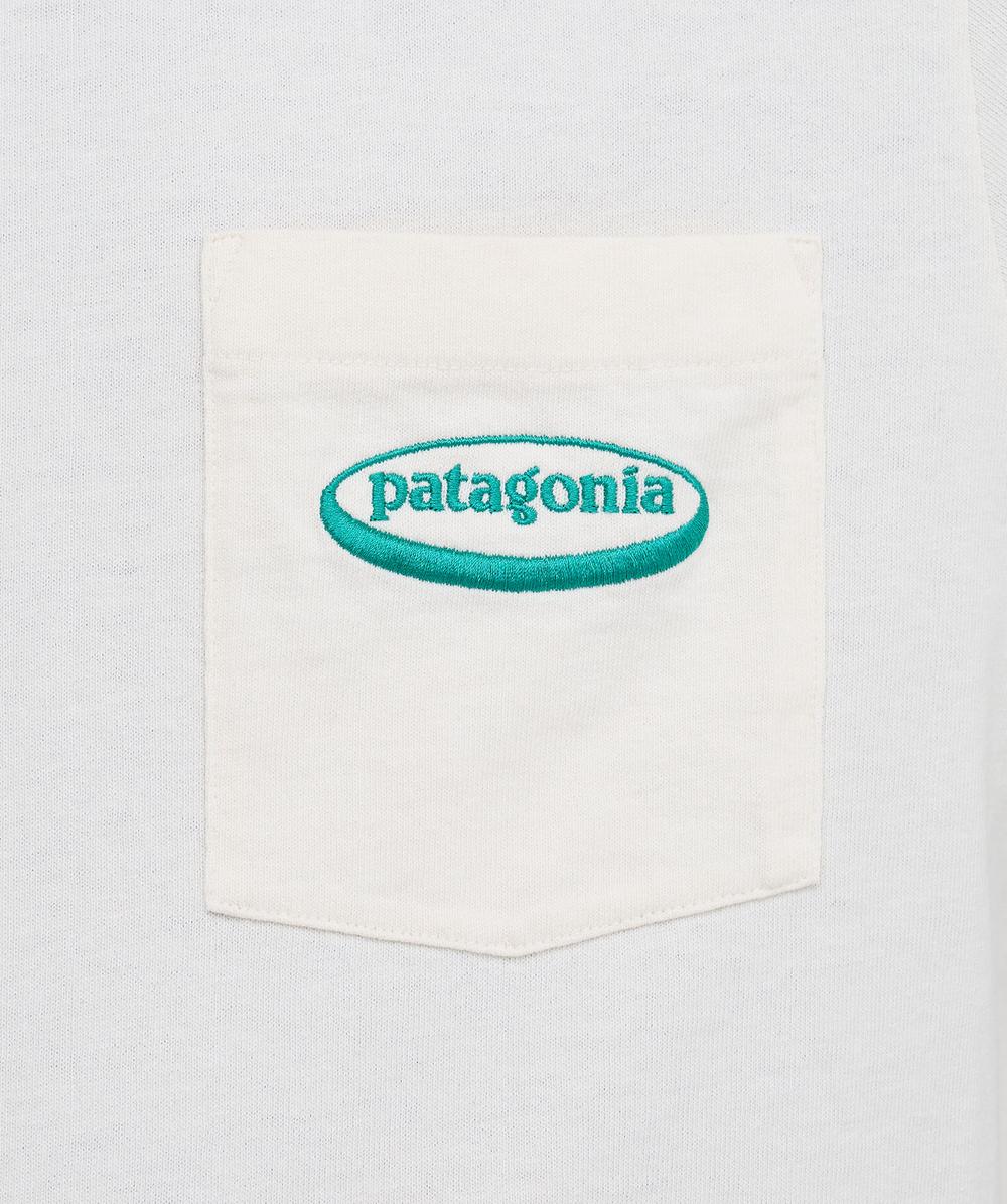 Patagonia Midweight '95 oval logo t-shirt | UNDYED NATURAL