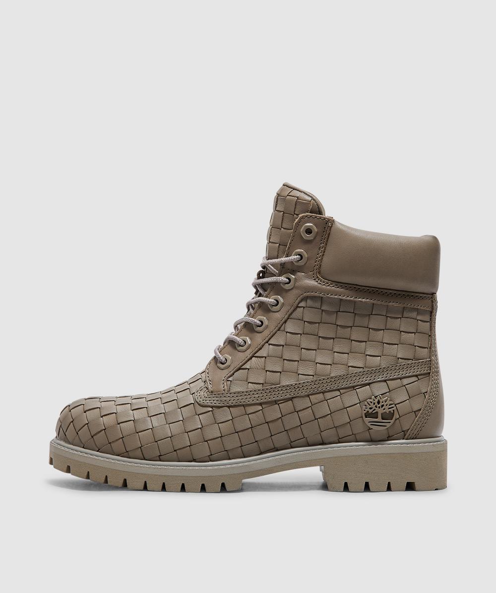 Timberland 6 Inch Woven Lace Boot (Olive Full Grain - 8) - Size 8 - Men's, Unisex