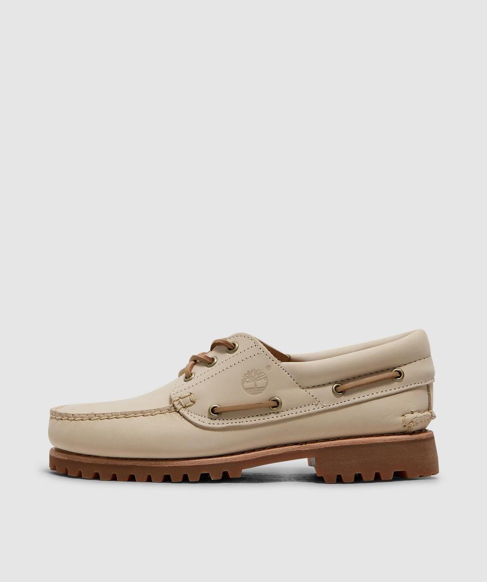 Timberland Men's Beige Authentic Boat Shoe (Light Nubuck - 12.5) - Size 12.5