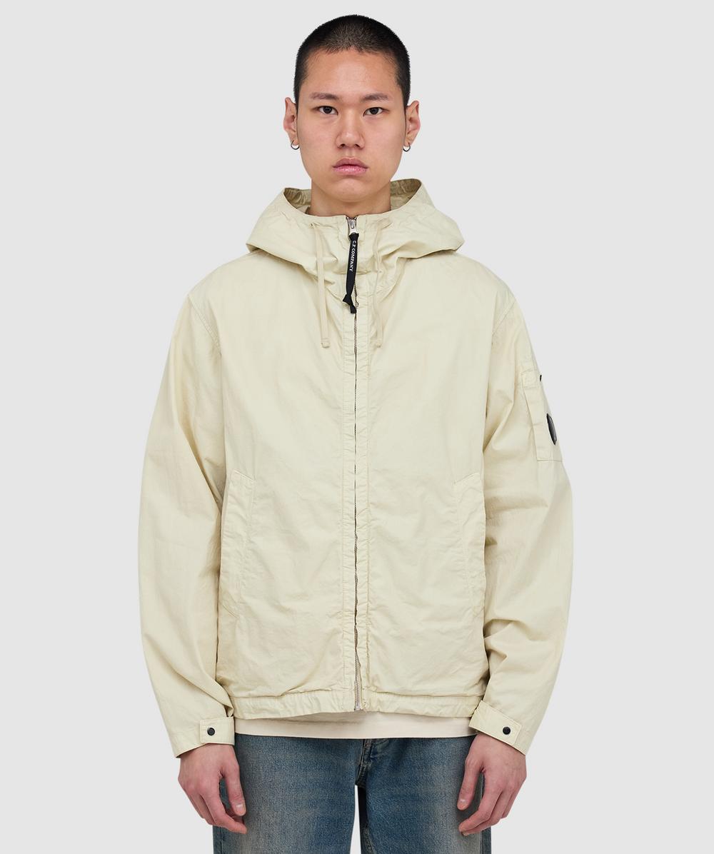 C.P. Company Micro-Reps Hooded Lens Jacket (Frozen Dew - M) - Size M, Male