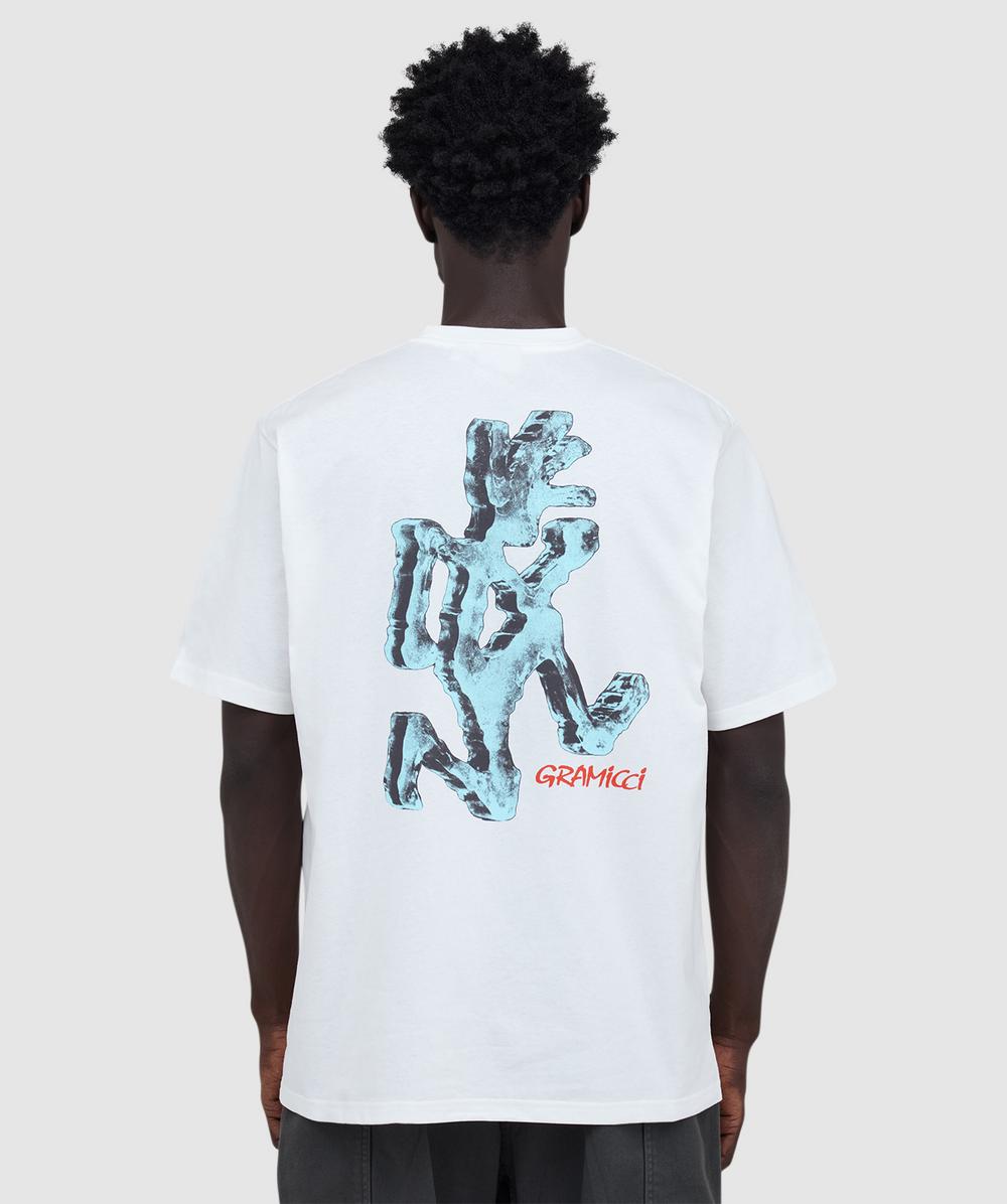 Gramicci Ice Sculpture T-shirt In White