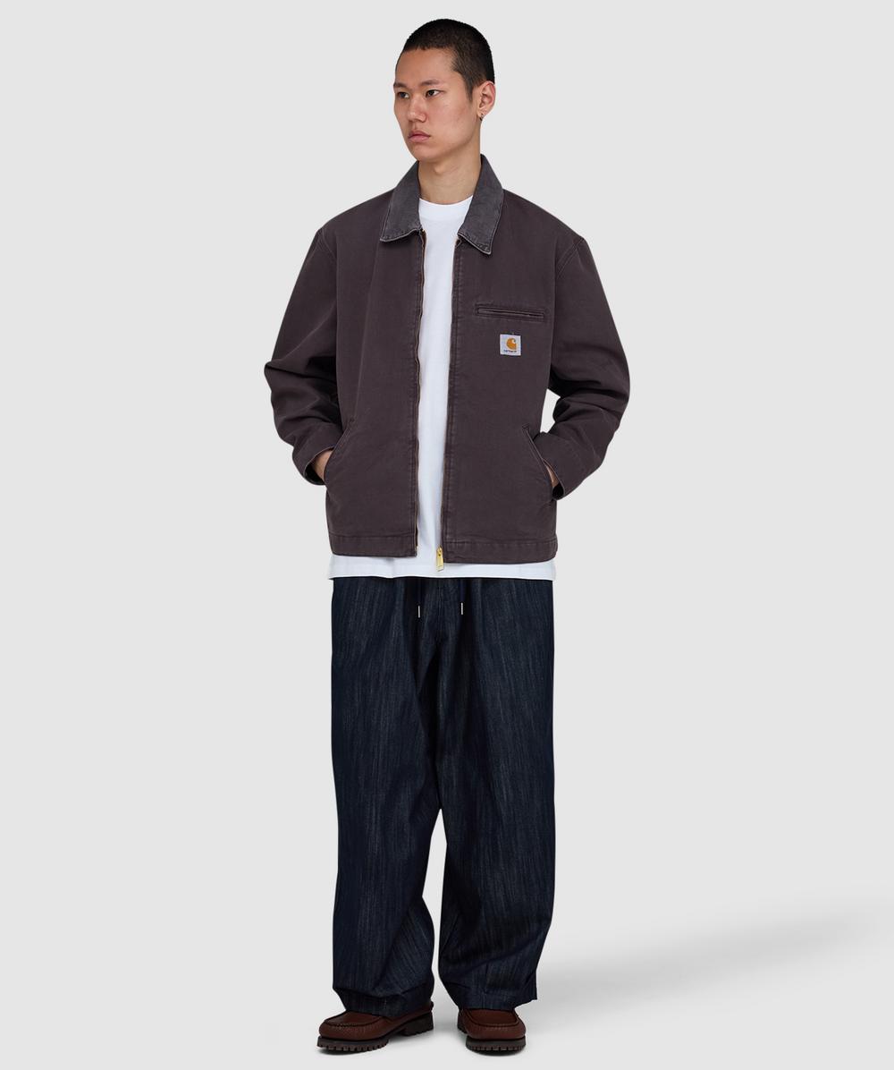 Carhartt WIP Detroit jacket | SHALE / SHALE STONE CANVAS | SEVENSTORE