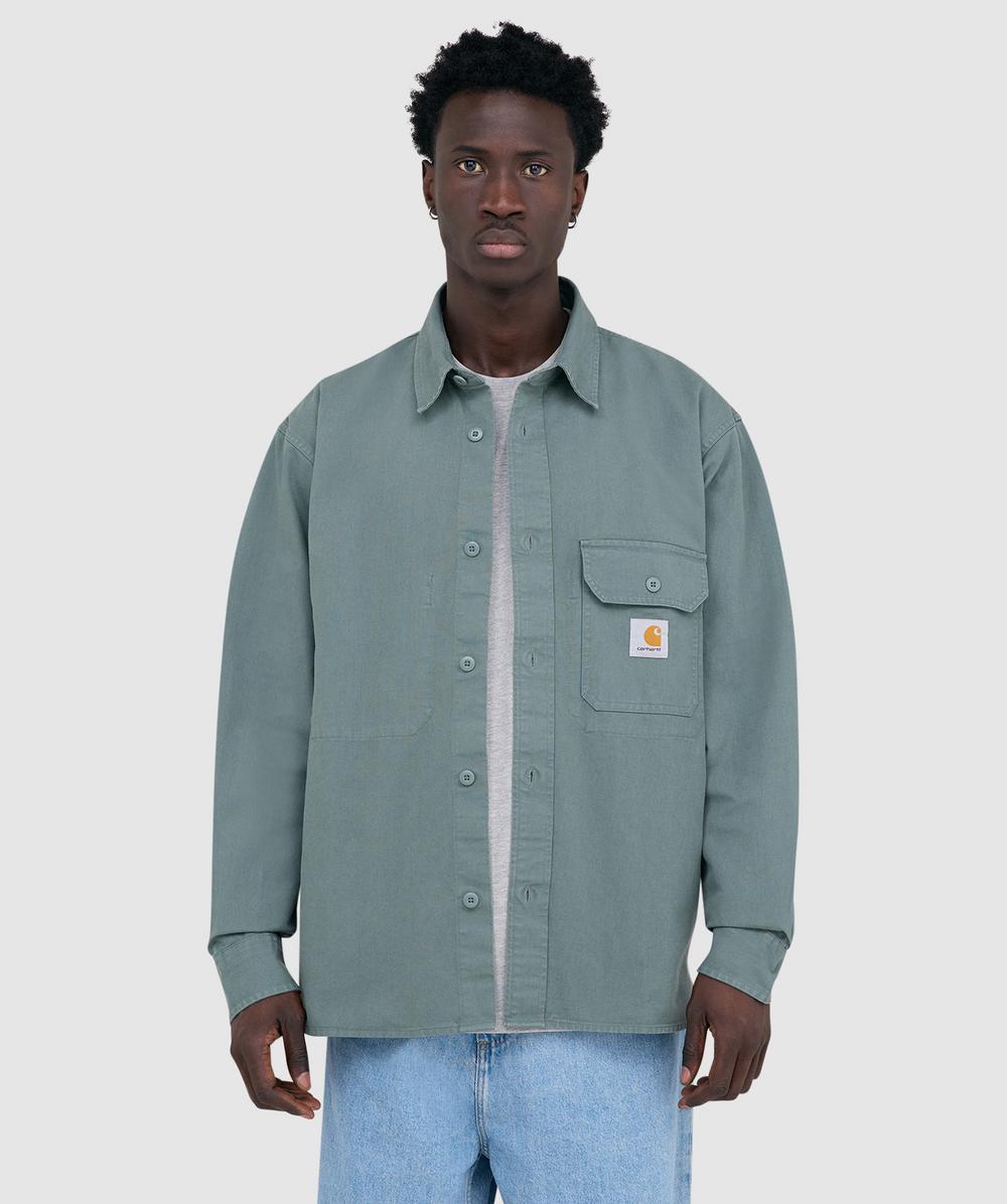 Carhartt WIP Reno Shirt Jacket (Velvet Green - M) - Size M, Male
