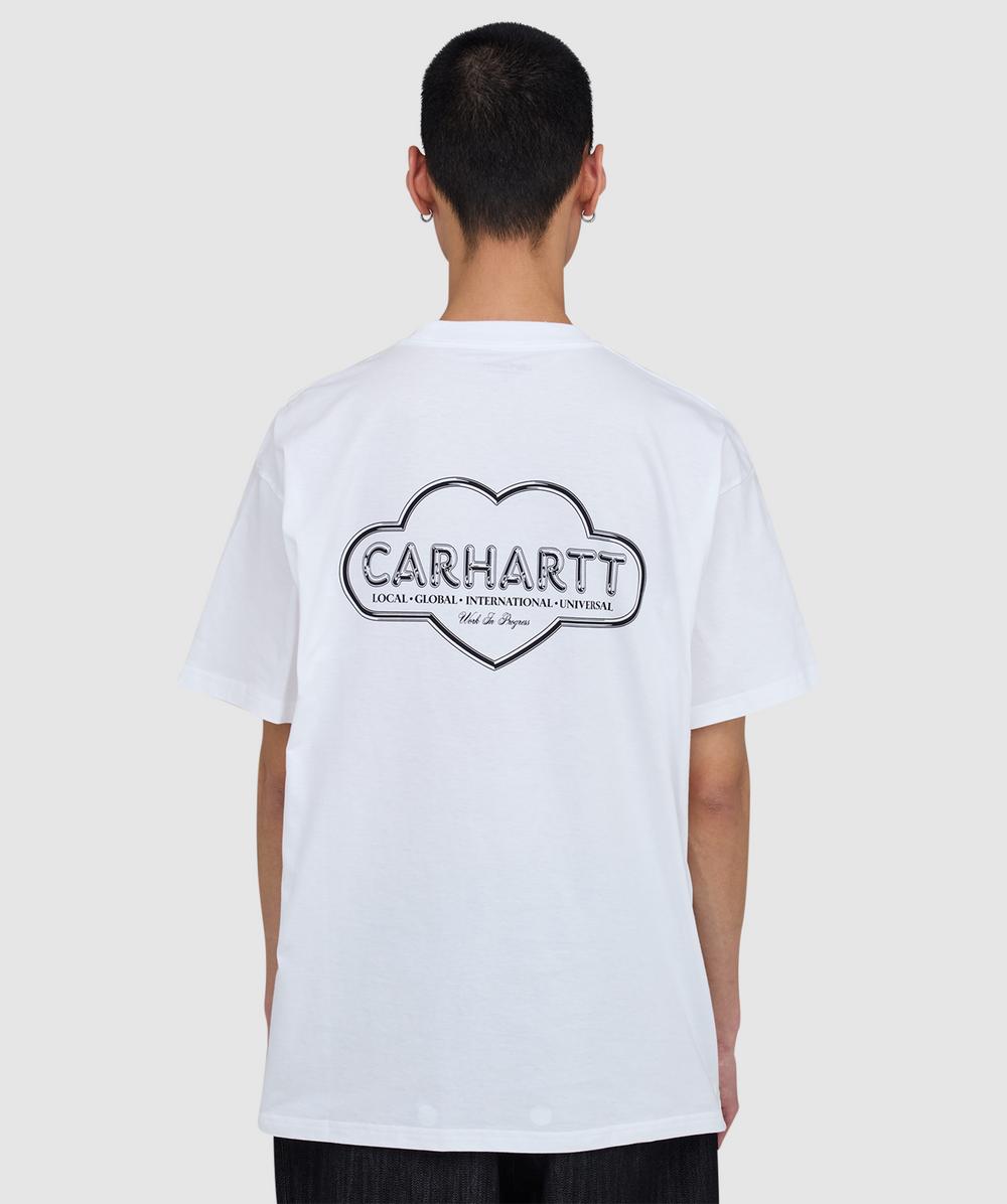 Carhartt WIP Cloud Heart T-Shirt (White - M) - Size M, Male