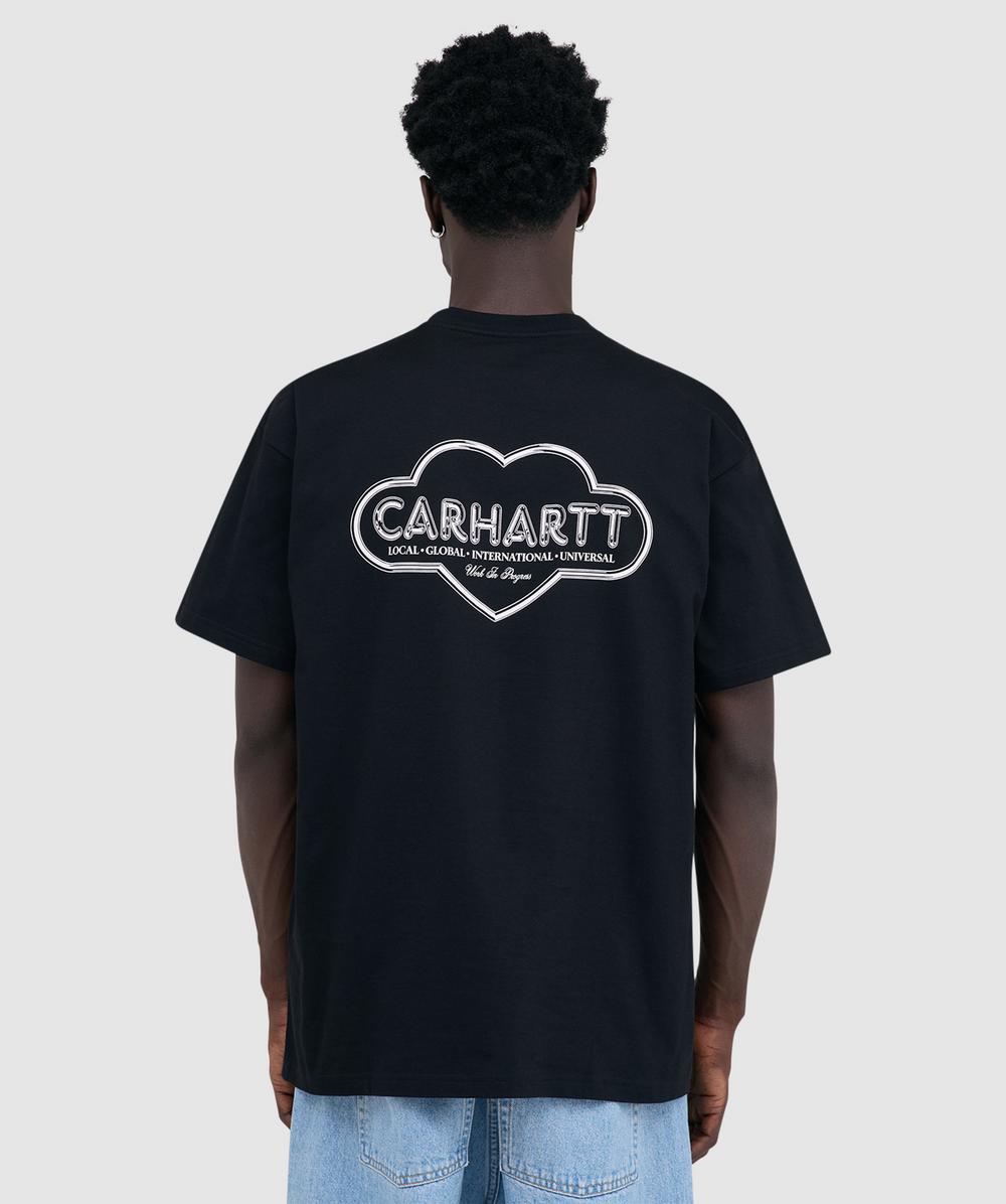 Carhartt WIP Cloud Heart T-Shirt (Black - L) - Size L, Male