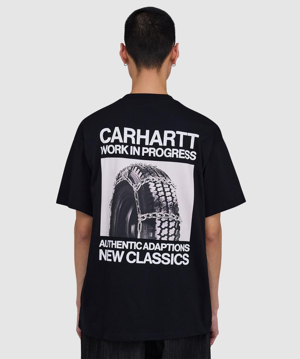 Carhartt Wip Men's Black Sean Hamilton 03 T-Shirt ( - L) - Size L
