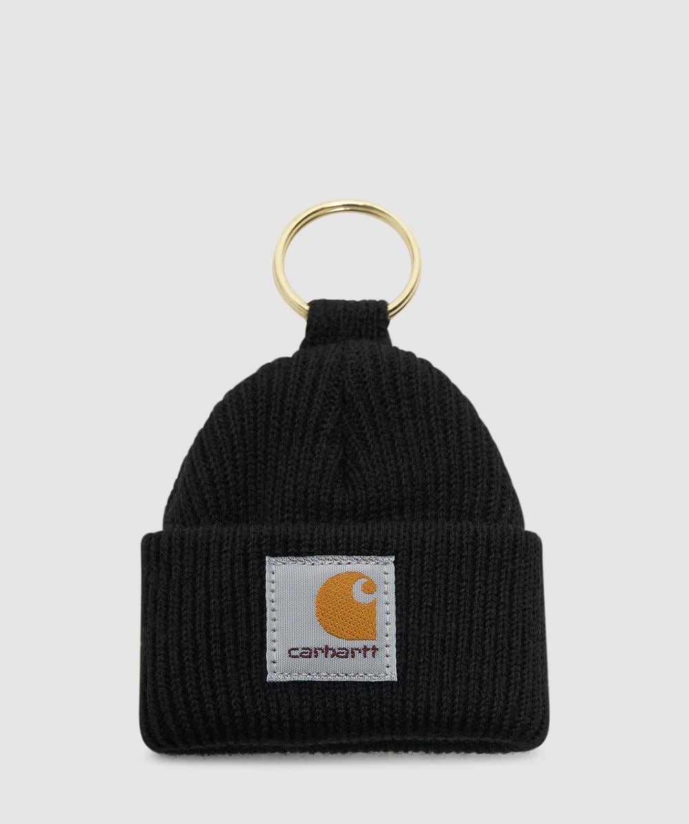Carhartt WIP Mini Watch Hat Keychain (Black - One Size) - Size ONE SIZE, Unisex
