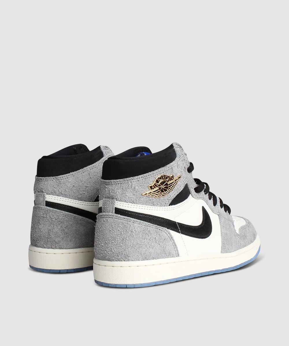 gray jordans for men