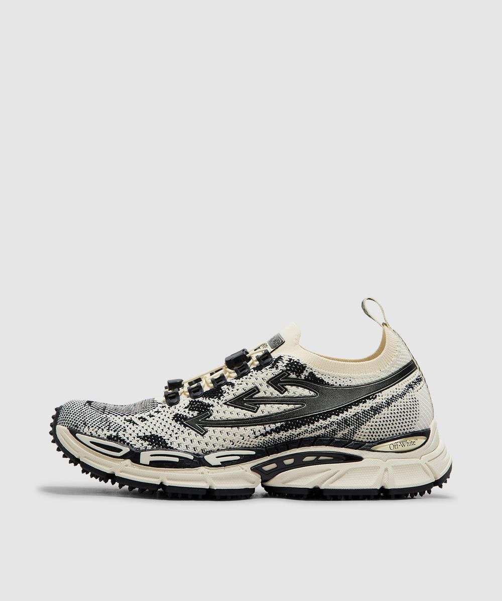 Off White C/o Virgil Abloh Off White Co Virgil Abloh Be Right Back Knit Sneaker In Gray