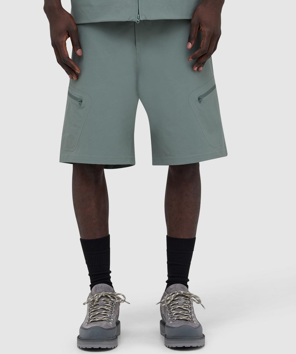 Hiking Patrol Edge Lt Softshell Technical Short In Green