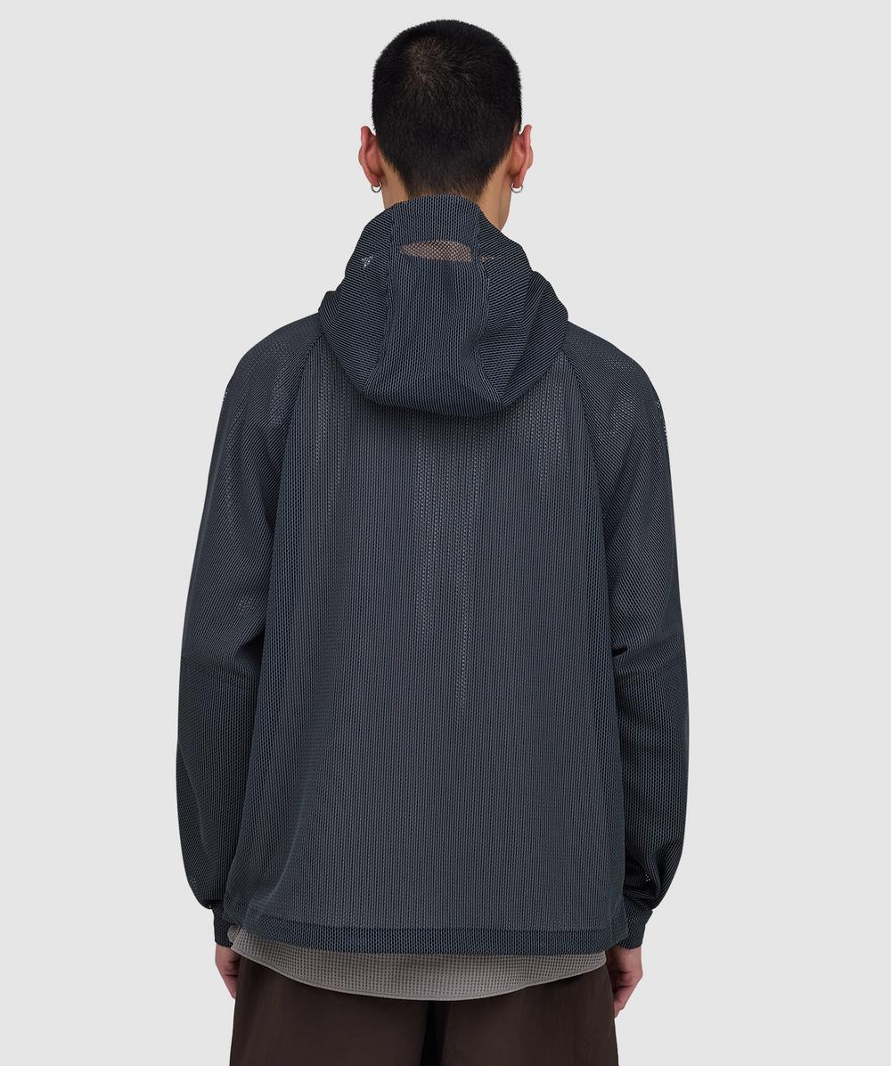 Goldwin Tonalith mesh hooded jacket | BLACK | SEVENSTORE