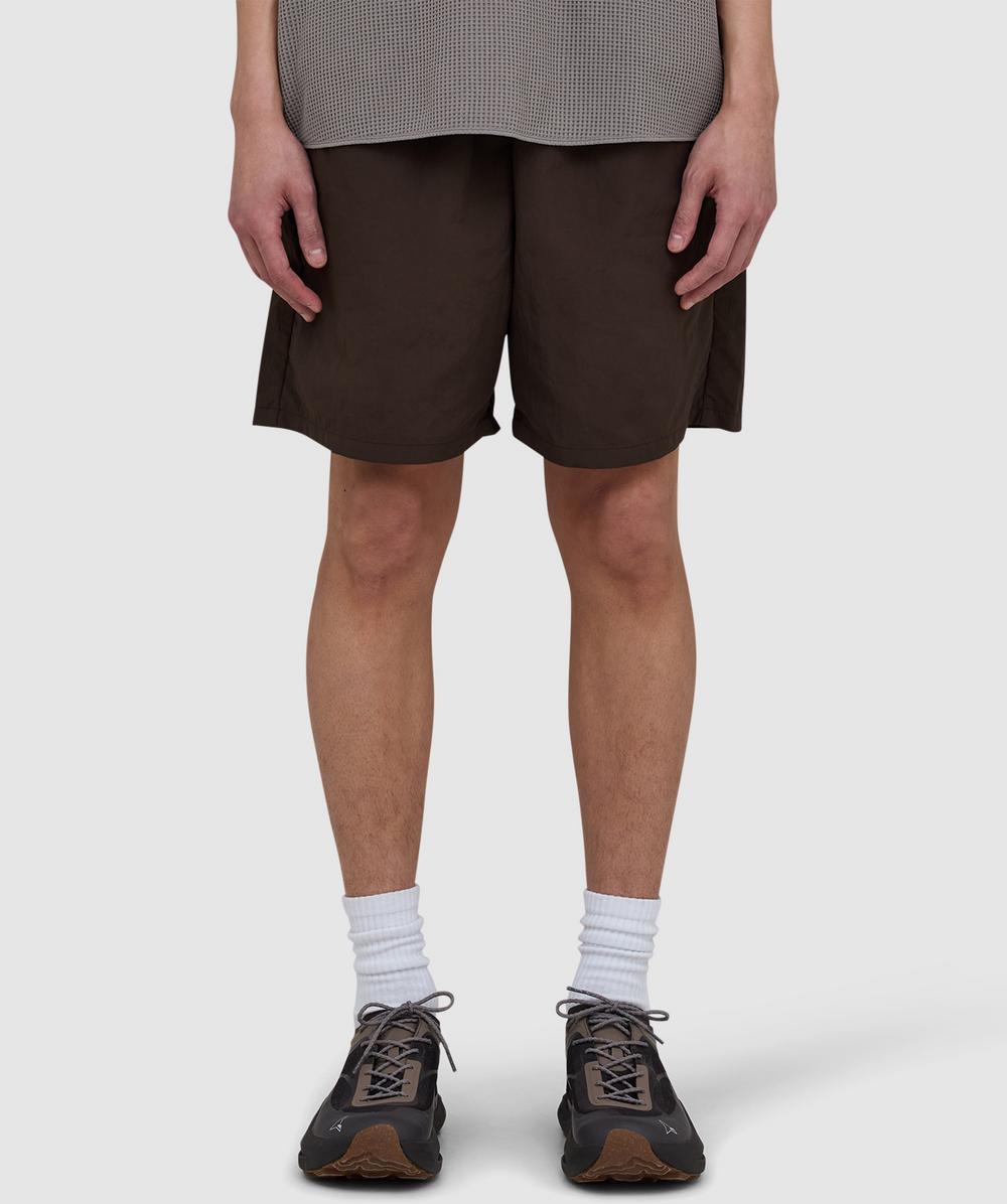 Goldwin Nylon Short In Brown