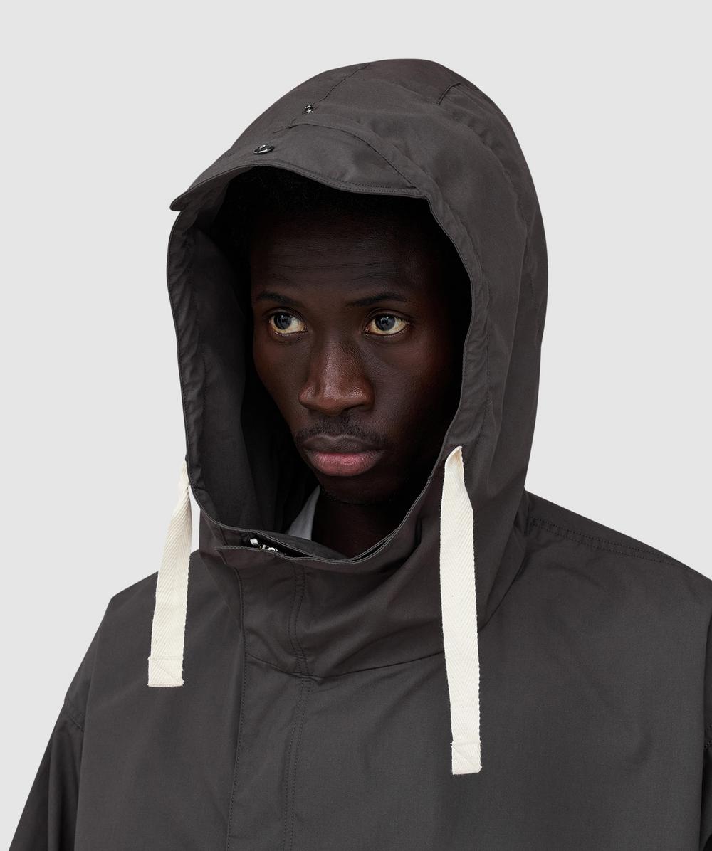 Nanamica Hooded deck jacket | CHARCOAL | SEVENSTORE