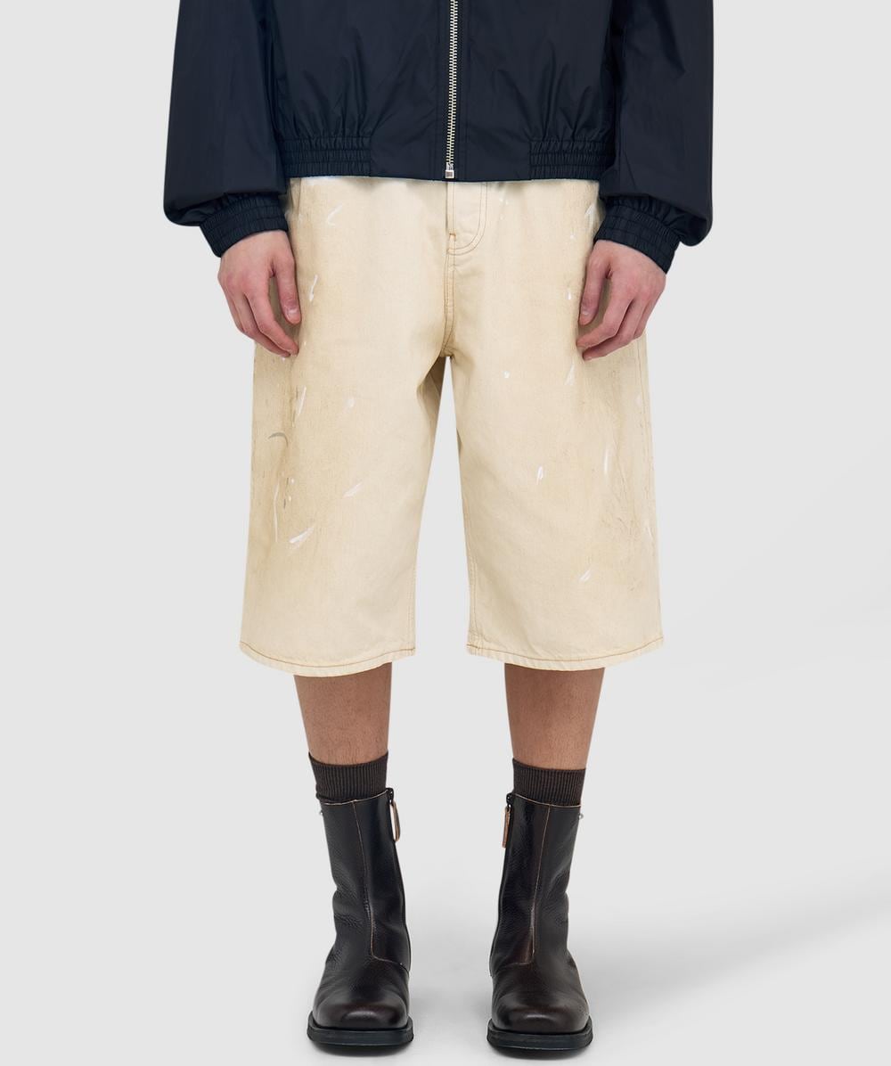 Acne Studios Painter Denim Short (White - 50) - Size 50, Male