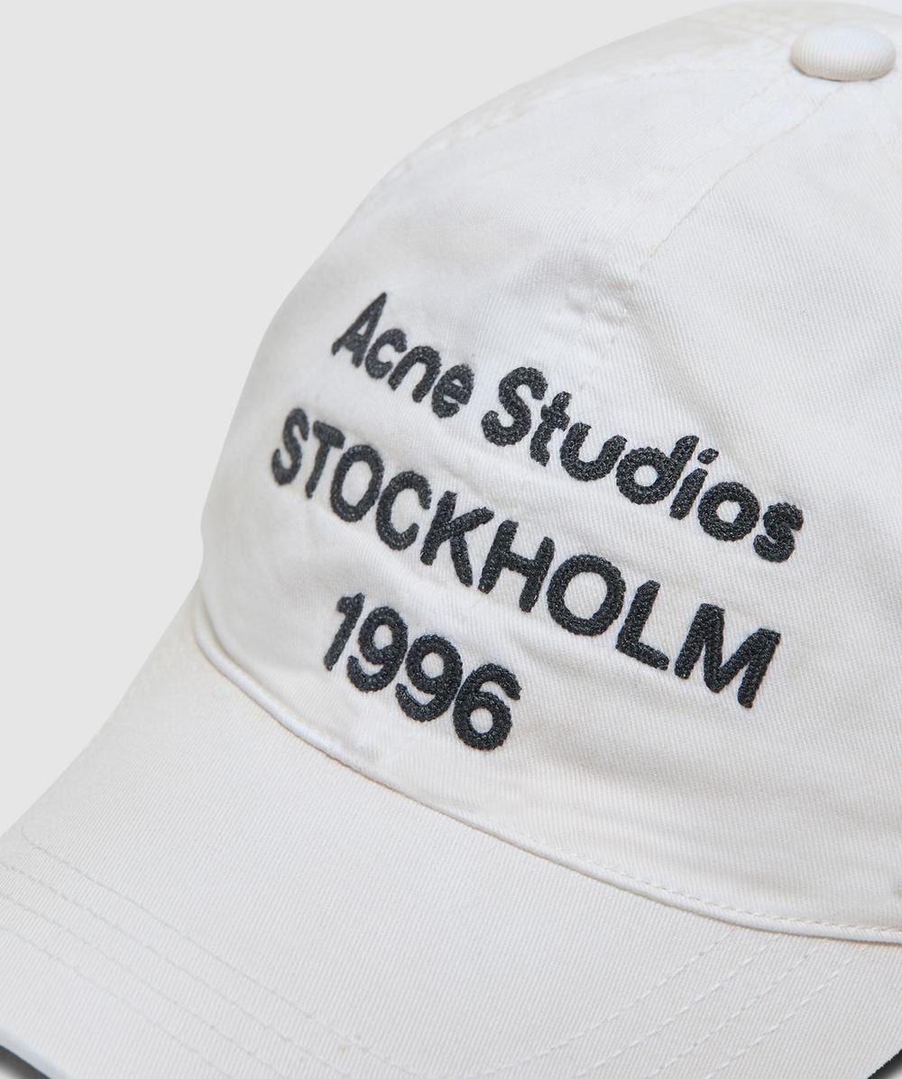 Acne Studios Carliy 1996 cap | DUSTY WHITE | SEVENSTORE