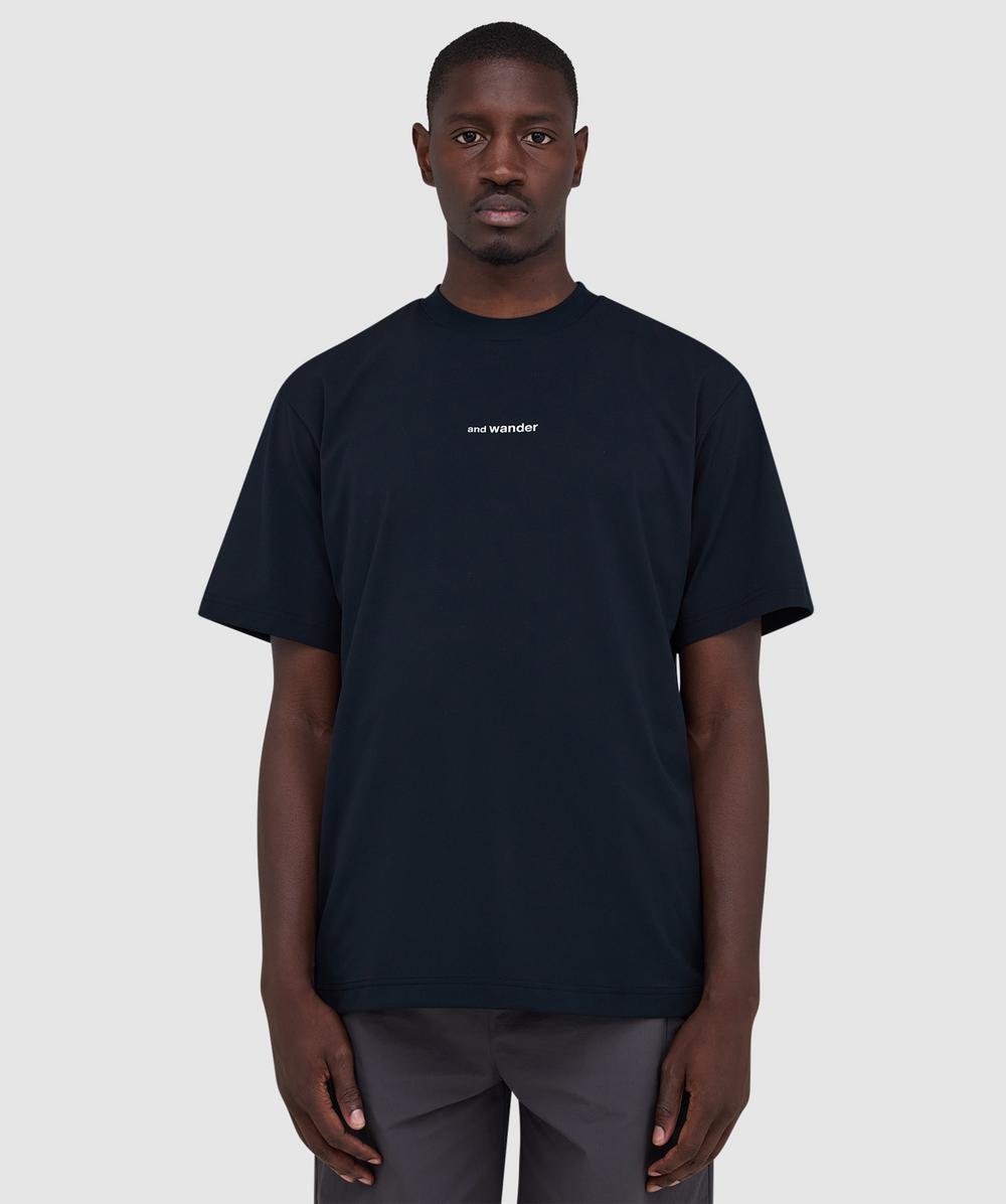 And Wander Dry mesh t-shirt | BLACK | SEVENSTORE