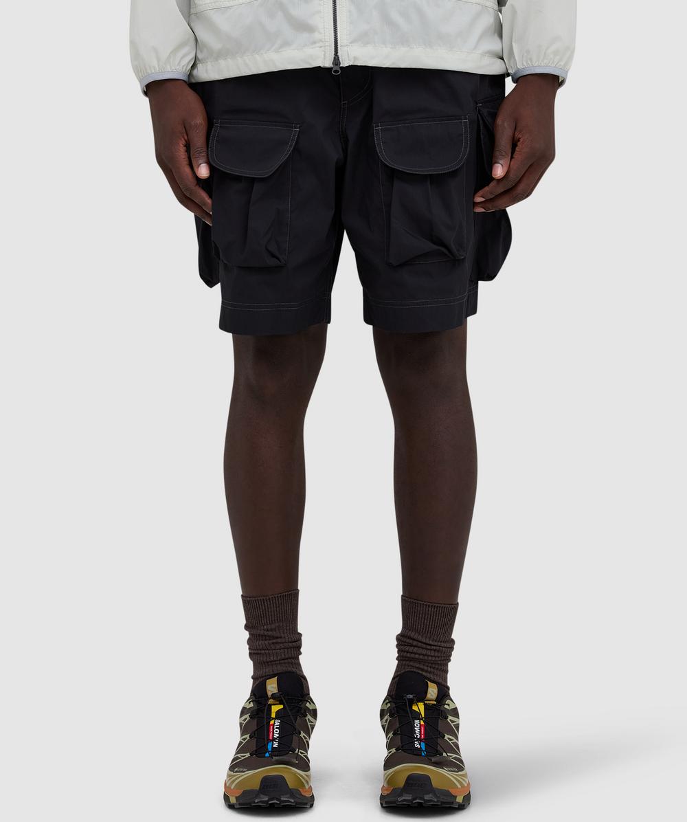 And Wander Multi Pocket Short Pant (Black - Xl) - Size XL, Male