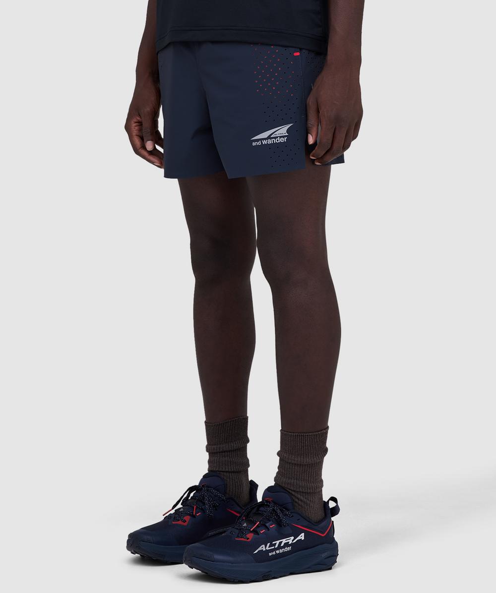And Wander x Altra ventilation short | NAVY | SEVENSTORE