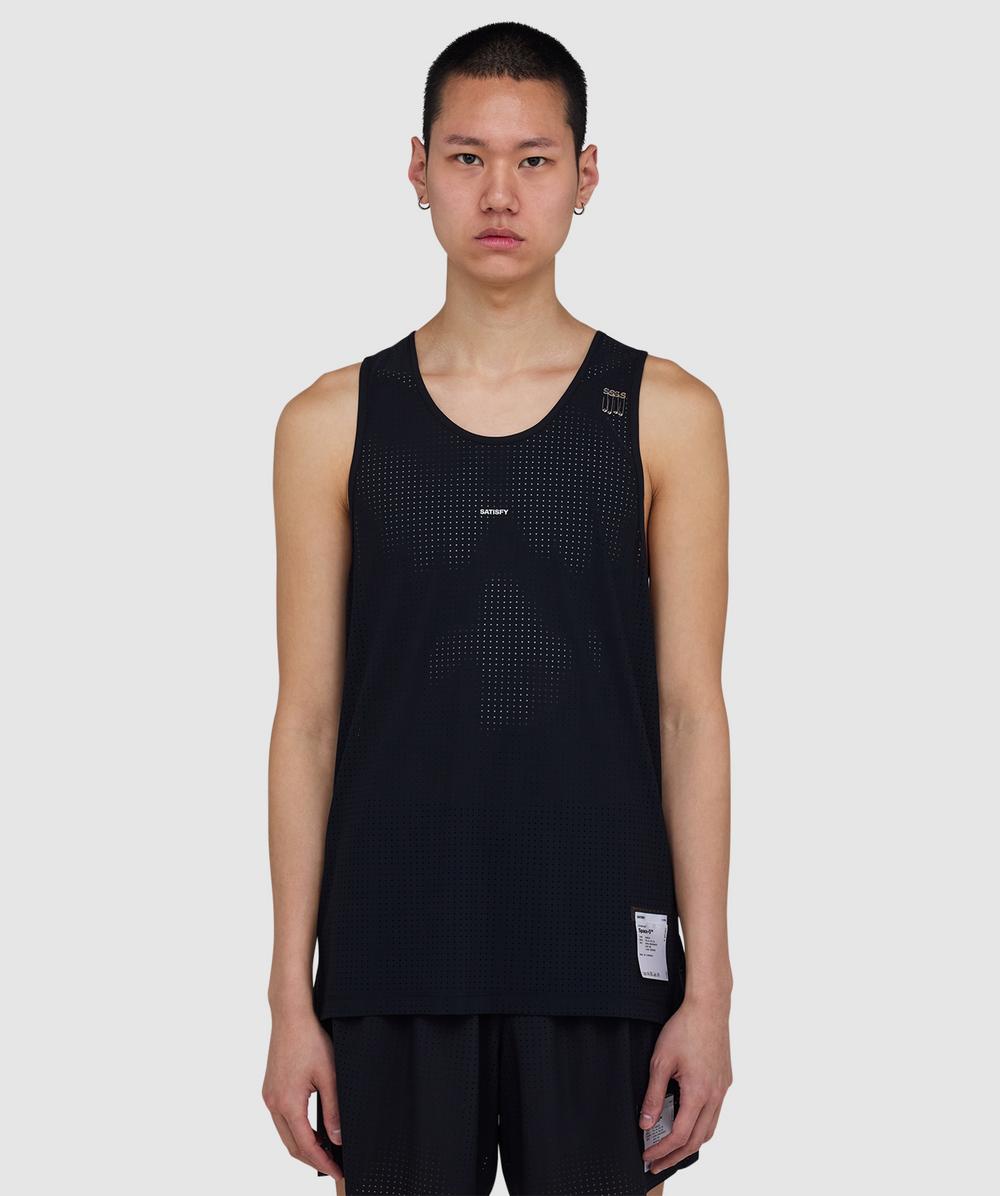 Satisfy Space-o Tank Top In Black