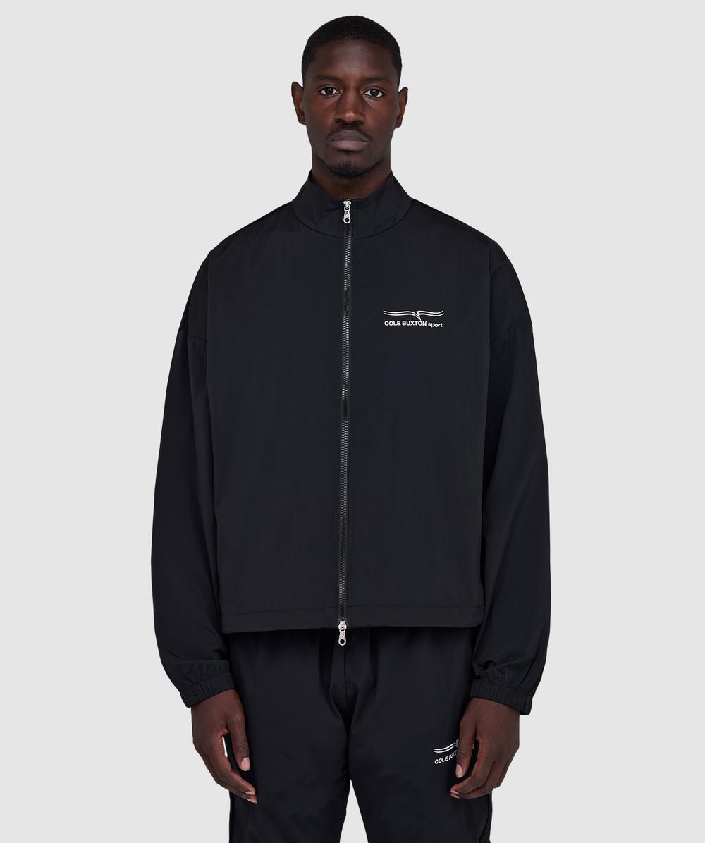 Cole Buxton Cb Sport Track Jacket In Black