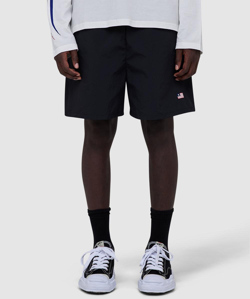 Cole Buxton Mini flag short | BLACK | SEVENSTORE