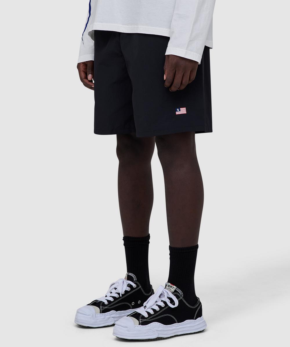 Cole Buxton Mini flag short | BLACK | SEVENSTORE