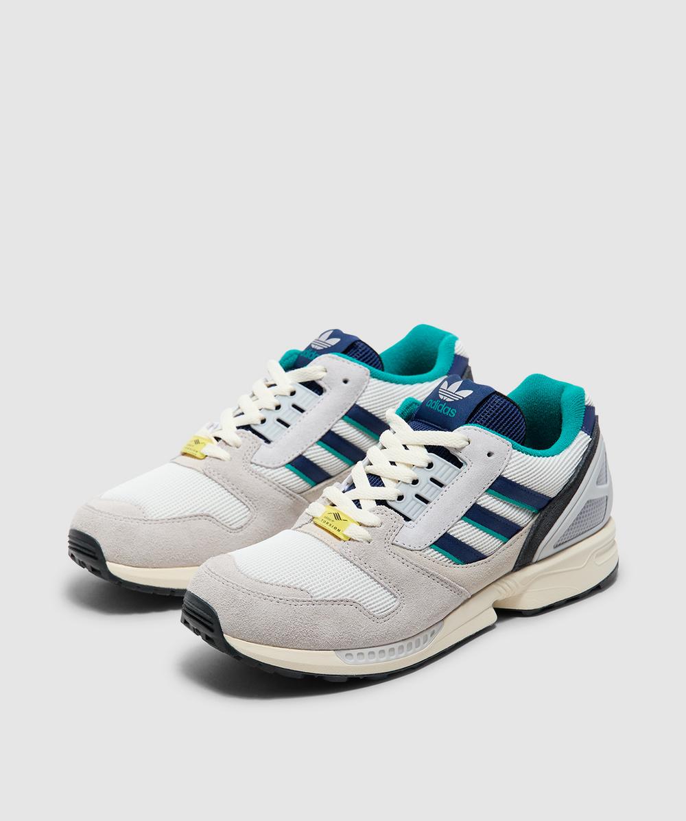 adidas ZX 8000 sneaker | ZERO MET./DARK BLUE/POWER GREEN | SEVENSTORE