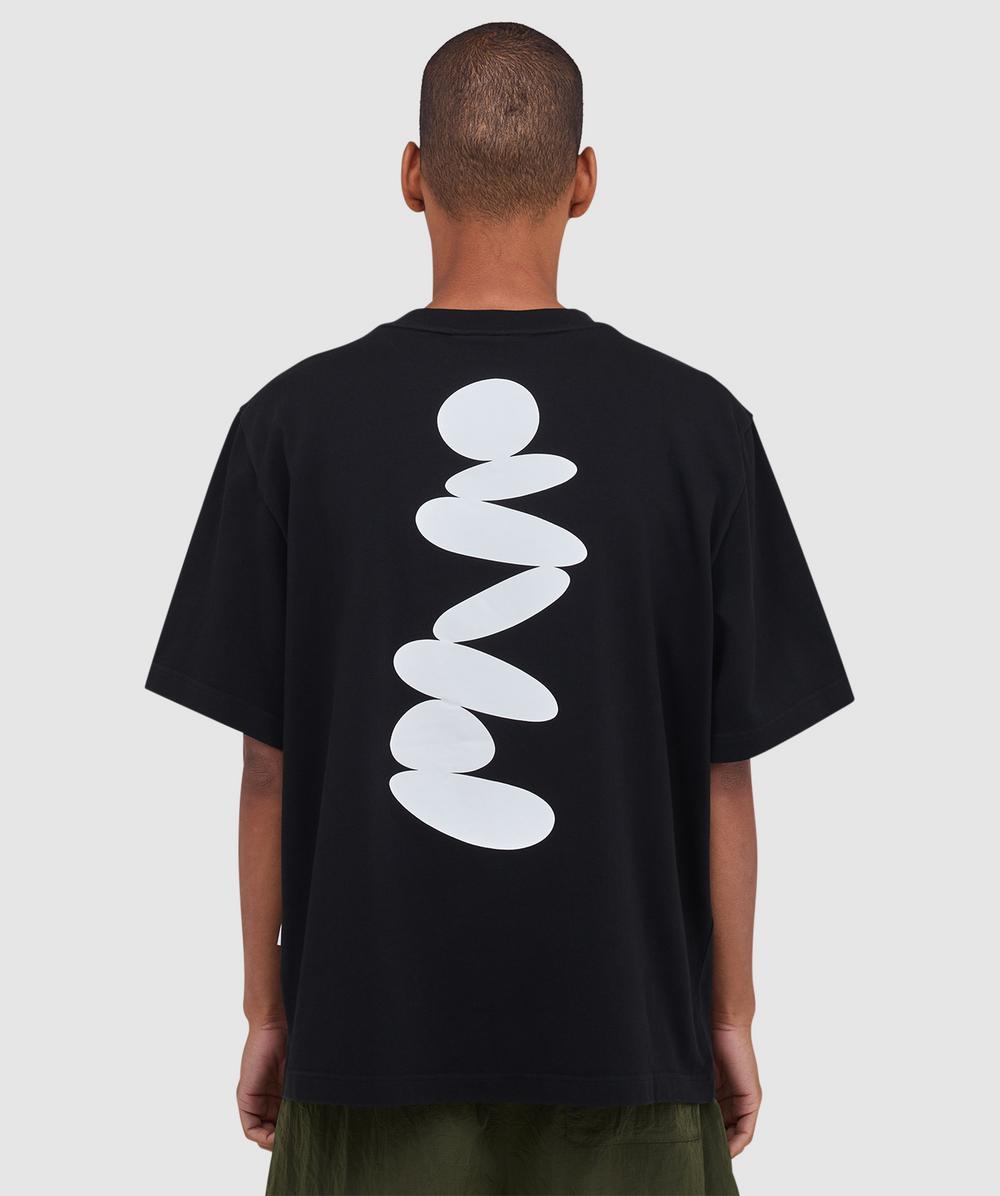 Purple Mountain Observatory Boulders T-shirt In Black