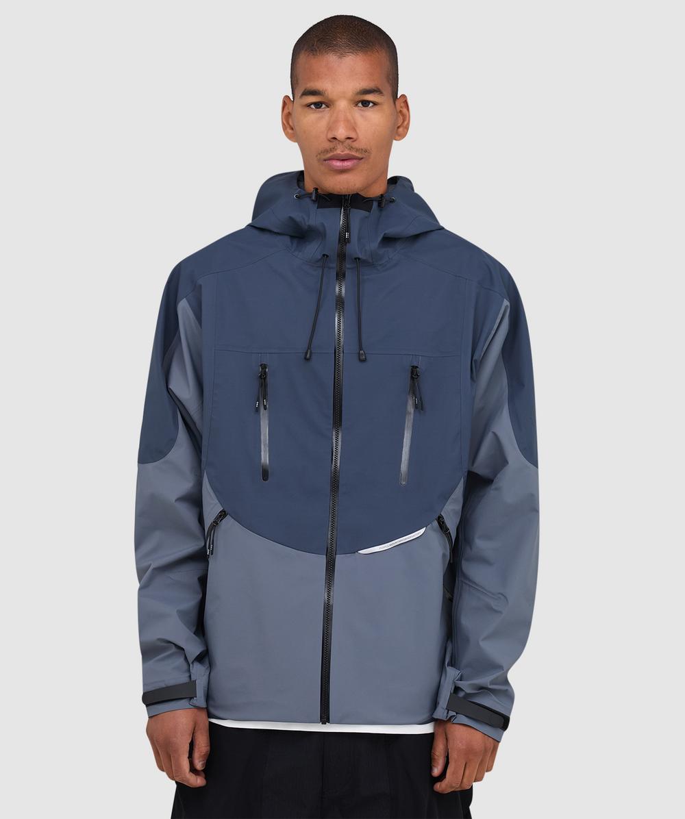 Purple Mountain Observatory Anvil 3L Shell Jacket (Charcoal - L) - Size L, Male