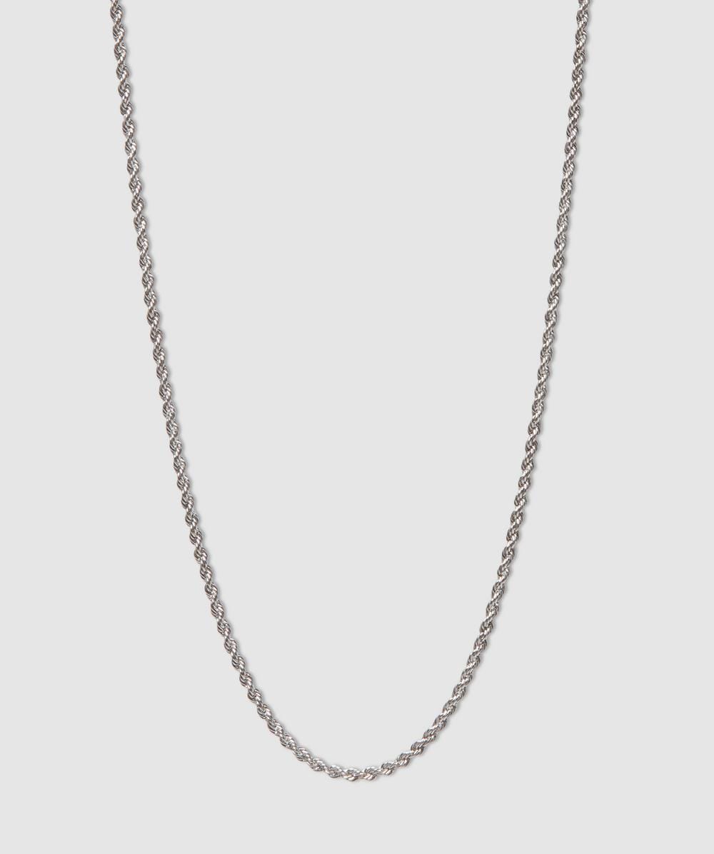 Tom Wood Rope Chain Necklace In Metallic