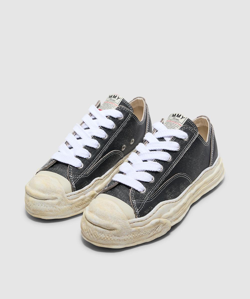 なんたら　Maison Mihara Yasuhiro MMY Maison Mihara Yasuhiro Hank low brushed shrink leather sneaker
