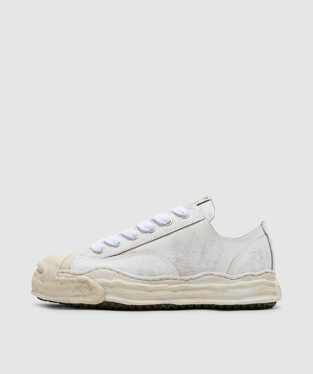 Maison Mihara Yasuhiro Hank low brushed shrink leather sneaker