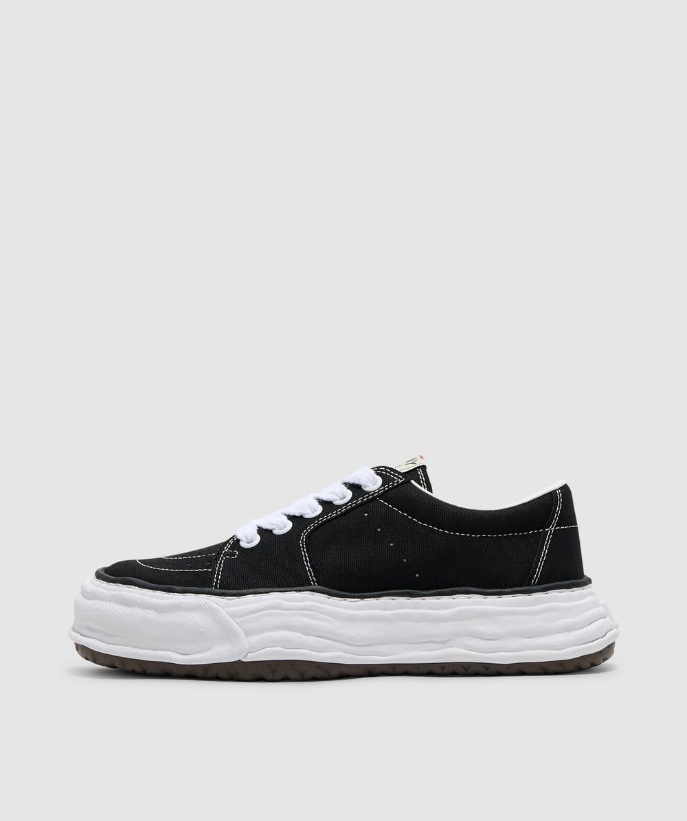 Maison Mihara Yasuhiro Unisex Black Eric Low Og Sole Canvas Sneaker ( - 44) - Size 44