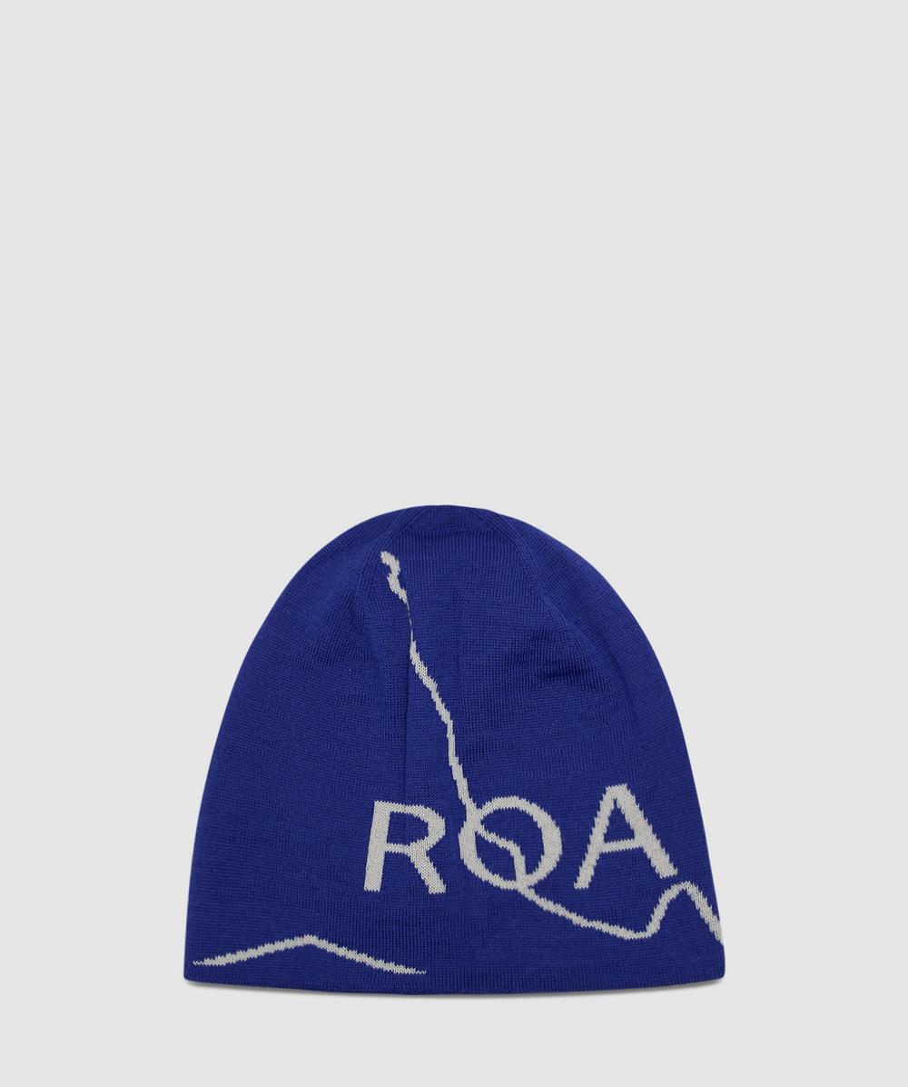 Roa Logo Wool Beanie In Pink