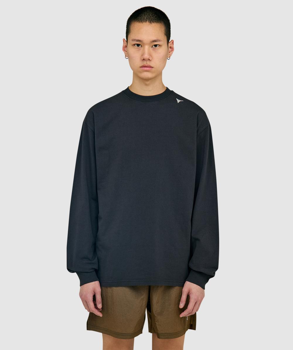 Roa Logo Long Sleeve T-shirt In Blue