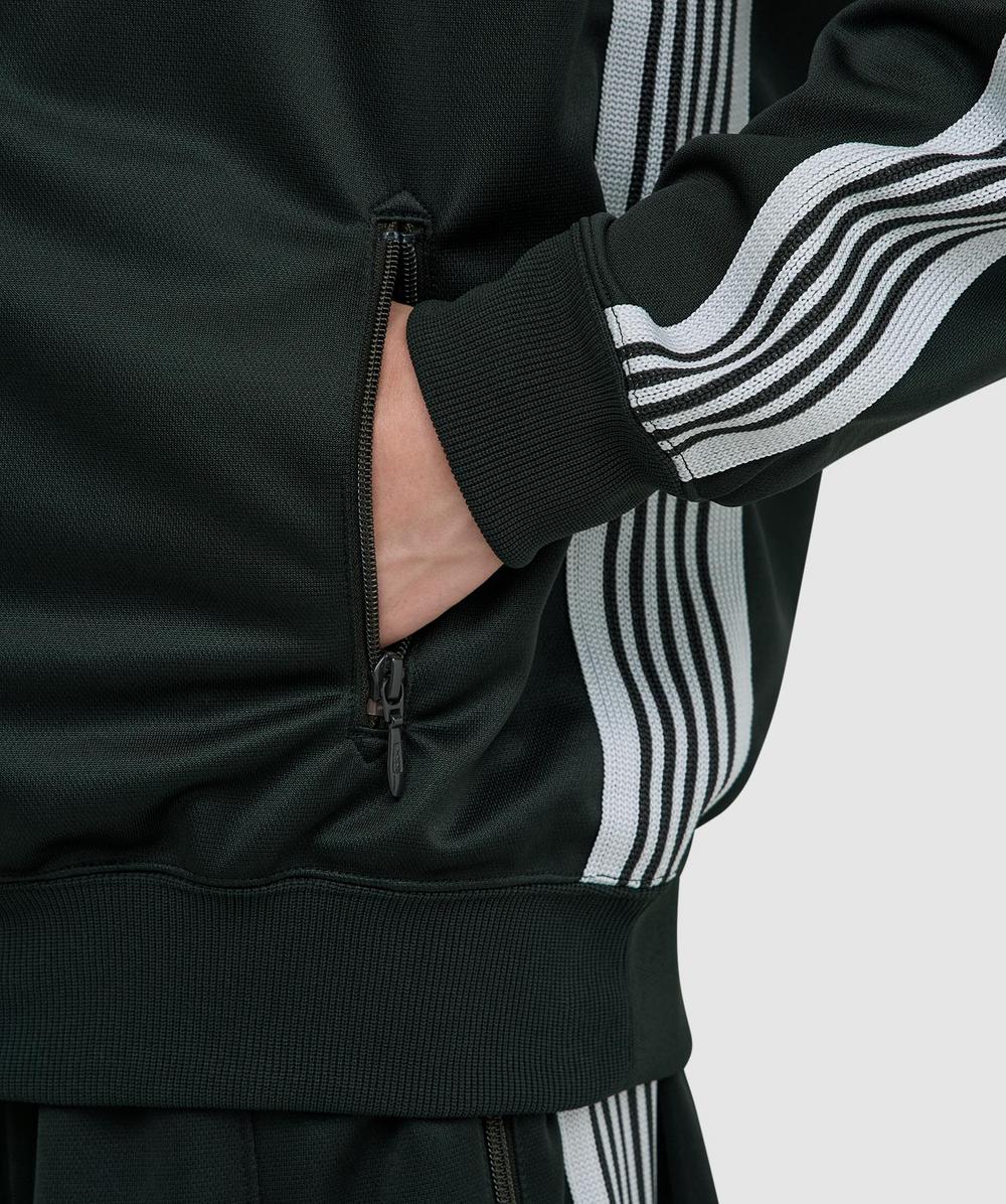 Needles Poly smooth track jacket | CHARCOAL | SEVENSTORE