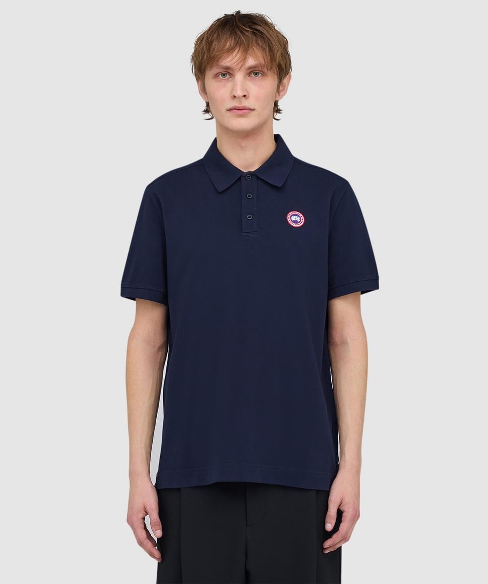 Canada Goose Beckley Polo Shirt In Blue