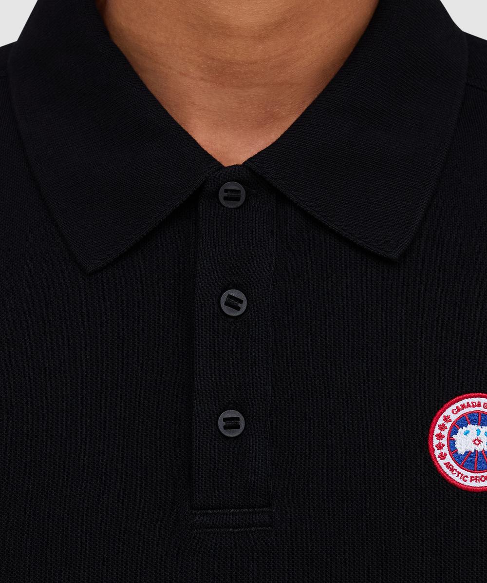 Canada Goose Beckley polo shirt | BLACK | SEVENSTORE