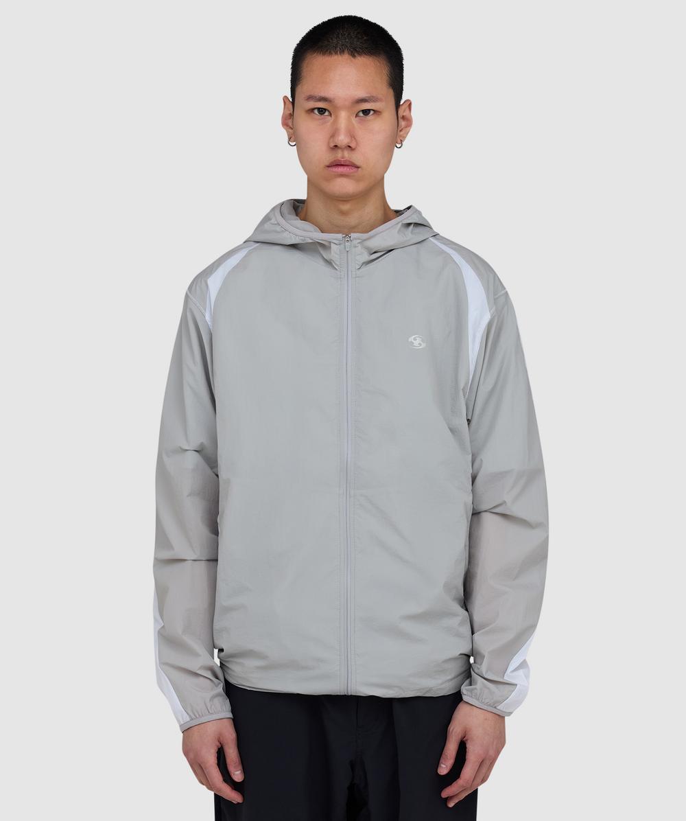 San San Gear Panelled Jacket In Gray