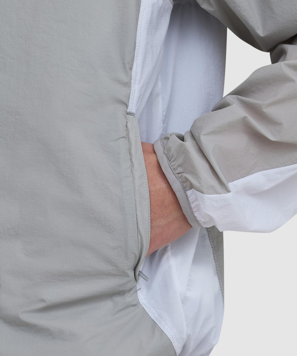 San San Gear Panelled jacket | GREY | SEVENSTORE