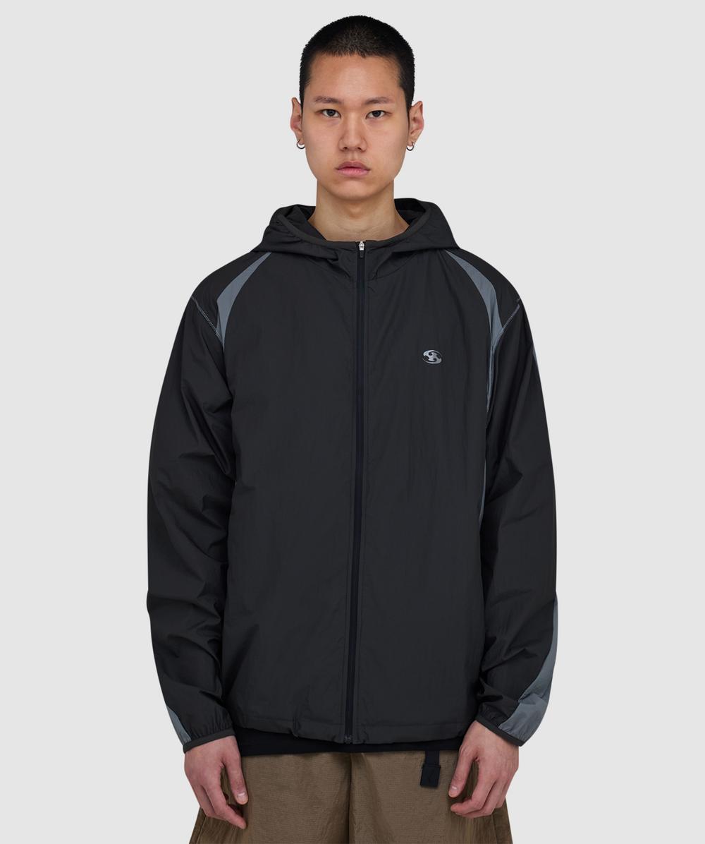 San San Gear Panelled Jacket In Black