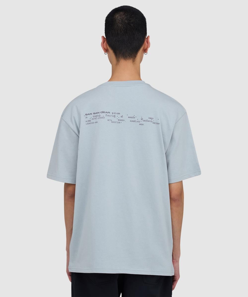 グラフィックTシャツ ライトブルー sansangear San San Gear Logo t-shirt | SKY BLUE | SEVENSTORE