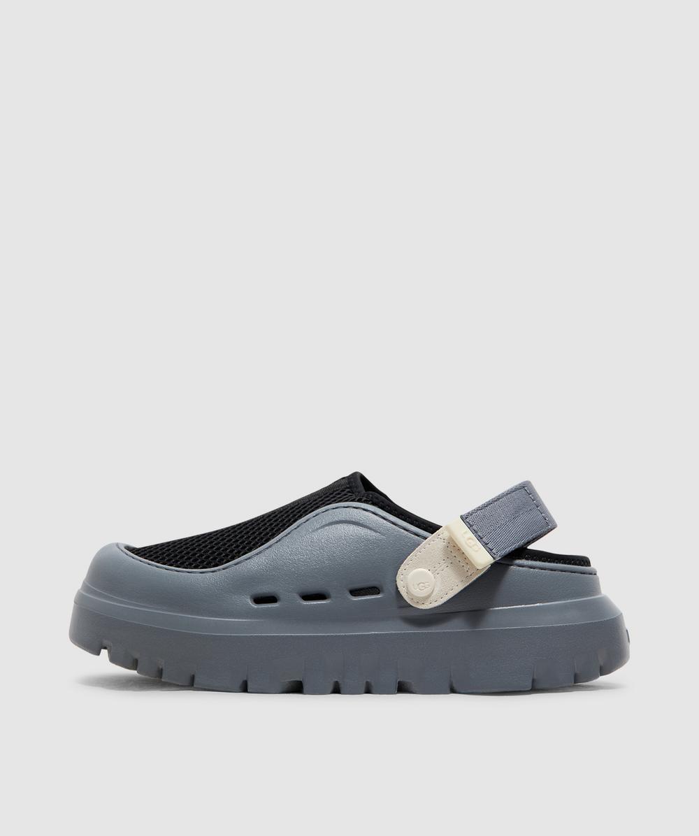 Ugg Men's Grey Peakmod Breathe Clog (Metal / Black / Jasmine - 9) - Size 9