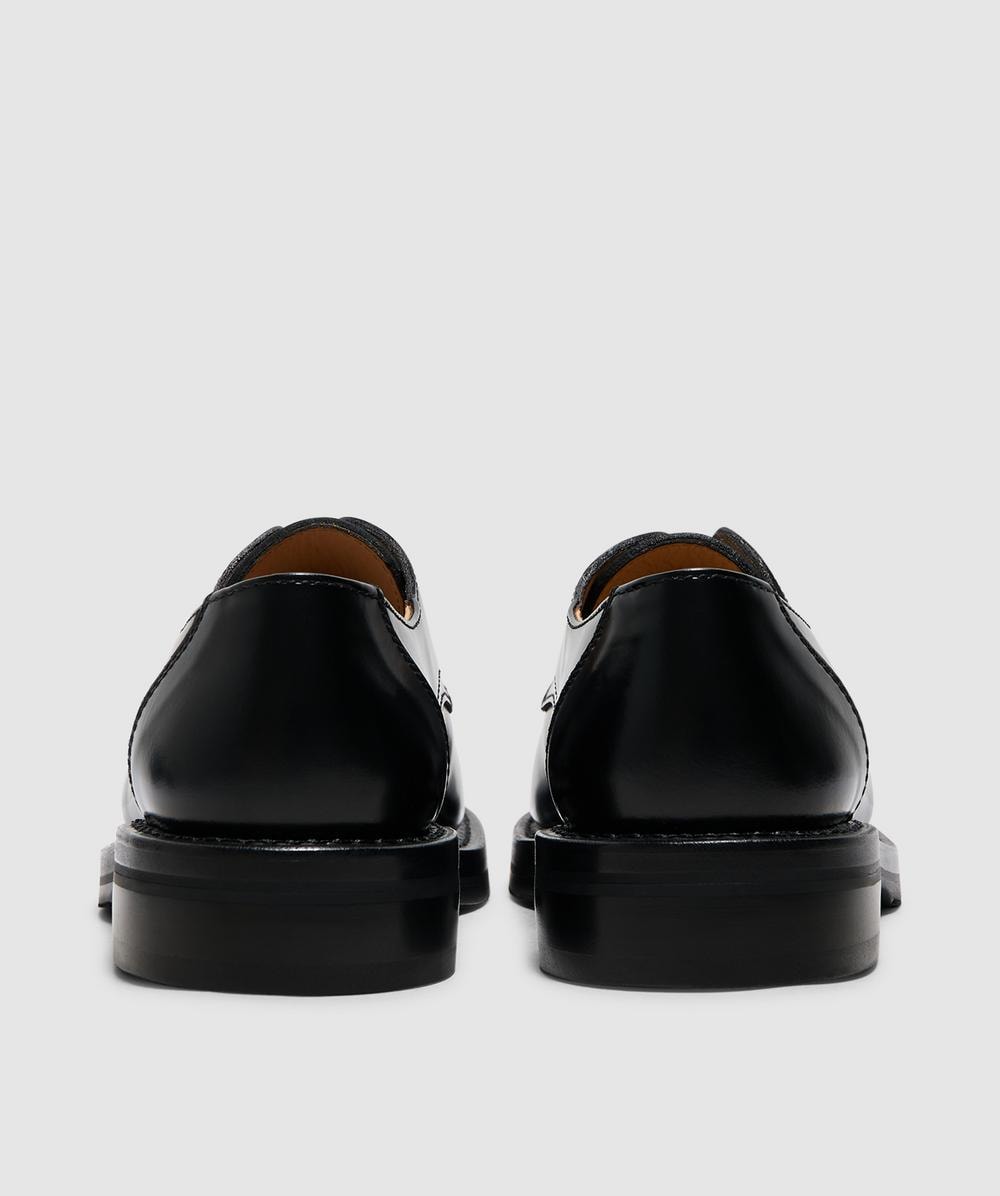 Our Legacy Reception shoe | GLAZED BLACK LEATHER | SEVENSTORE